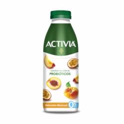 Bífidus líquido desnatado melocotón y maracuyá Danone Activia 550 g.