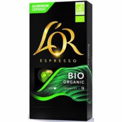 Café espresso en cápsulas ecológico L'or Bio Organic 10 ud.