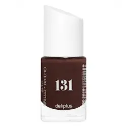 Laca de uñas alto brillo Deliplus 131 chocolate