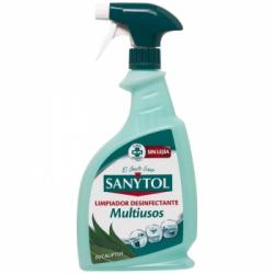 Limpiador desinfectante multiusos eucaliptus Sanytol 750 ml.