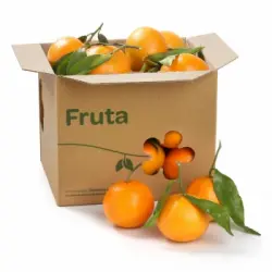 Mandarina con hoja Carrefour granel 1 Kg aprox