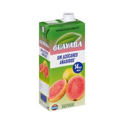 Néctar guayaba Hacendado sin azúcares añadidos Brick 1 L