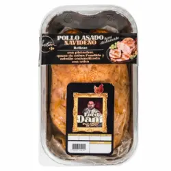 Pollo asado relleno con pistachos, queso de cabra y cebolla caramelizada Lord Dani Carrefour Selection 2 kg aprox