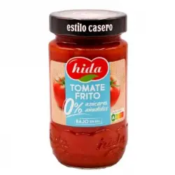 Salsa de tomate frito Hida sin azúcar añadido sin gluten 350 g.