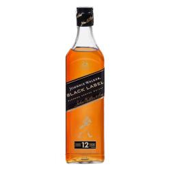 Whisky escocés Black Label Johnnie Walker Botella 700 ml