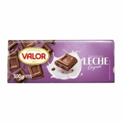 Chocolate con leche Valor sin gluten 300 g.
