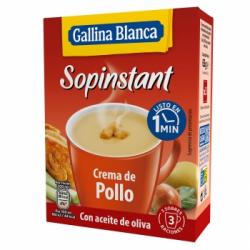 Crema de pollo Gallina Blanca 63 g.