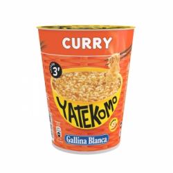 Fideos Orientales con curri Yatekomo Gallina Blanca 61 g.