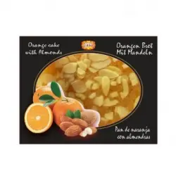Pan de naranja al licor con almendras Capo 150 g.