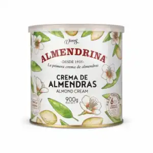 Crema de almendras Almendrina sin gluten y sin lactosa 900 g.