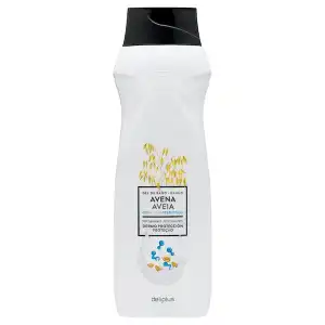 Gel de baño avena Deliplus piel sensible Botella 0.75 100 ml