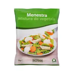 Menestra de verduras Hacendado ultracongelada Paquete 1 kg