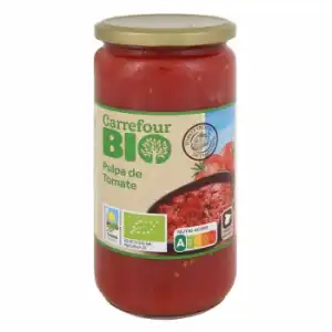 Pulpa de tomate ecológico Carrefour Bio 660 g.