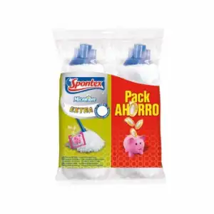 2 Fregonas Extra SPONTEX - Blanco