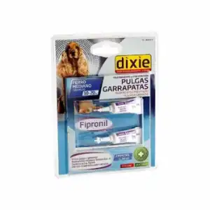 2 Pipetas Insecticida para Perro Medio Dixie 10-20 Kg