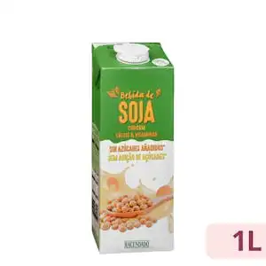 Bebida de soja con calcio y vitaminas sin azúcares añadidos Hacendado