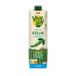 Bebida de soja ligera ViveSoy brik 1 l.
