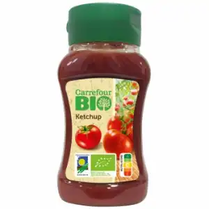 Kétchup ecológico Carrefour Bio 330 g.