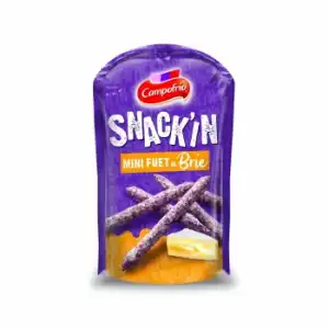 Mini Fuet al Brie Snack'in Campofrío sin gluten 50 g