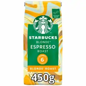 Café en grano Blonde Roast Starbucks 450 g.