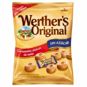 Caramelos de nata sin azúcar Werther's Original 90 g.