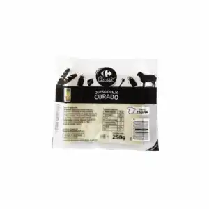 Queso de oveja curado Classic ́ Carrefour cuña 250 g.