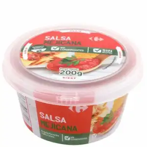 Salsa Mejicana Carrefour 200 g
