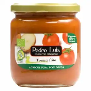 Tomate frito ecológico Pedro Luis tarro sin gluten 340 g.