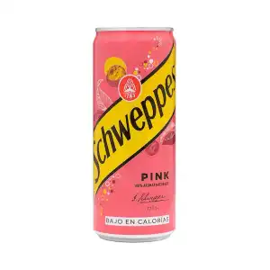 Tónica pink Schweppes Lata 330 ml