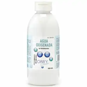 Agua oxigenada Orb ́y 250 ml.