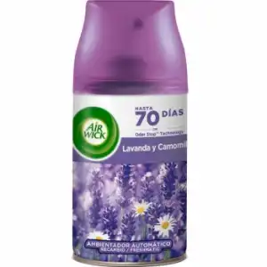 Ambientador automático lavanda y camomil freshmatic recambio Air Wick 1 ud.