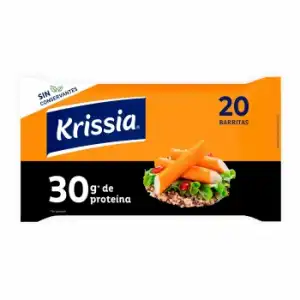 Barritas de Proteínas Plus Krissia 300 g