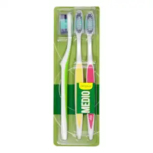 Cepillo dental Medio Deliplus Paquete 1 ud