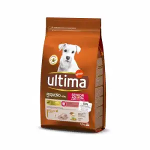 Pienso de pollo para perro adulto mini Ultima 1,5 Kg.