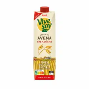 Bebida de avena sin azúcar Vivesoy brik 1 l.