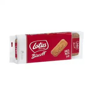 Galletas caramelizadas biscoff Lotus Paquete 0.186 kg
