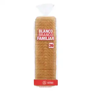 Pan de molde blanco familiar Hacendado Paquete 0.82 kg