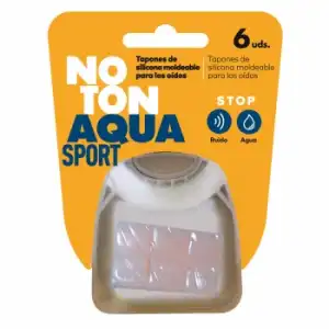 Tapón para oídos de silicona Noton Aqua Sport 6 ud.