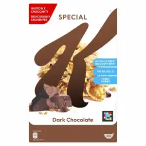 Cereales con chocolate negro Special K Kellog's 500 g.