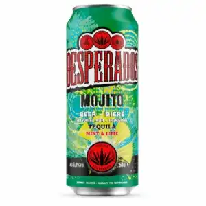 Cerveza Desperados sabor mojito lata 50 cl.