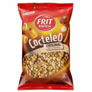 Cocktail de frutos secos sin cáscara Frit Ravich sin gluten 360 g.