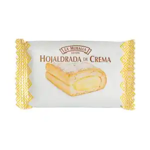 Hojaldrada de crema La Muralla