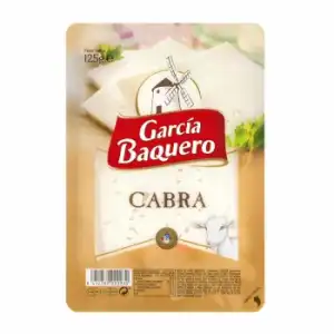 Queso cabra lonchas García Baquero 125 g.