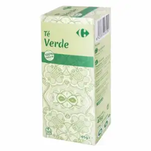 Té verde en bolsitas Carrefour 30 ud.