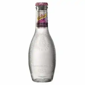 Tónica Schweppes con pimienta rosa premium botella 20 cl.