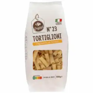 Tortiglioni Carrefour 500 g.