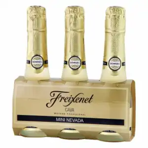 Cava Freixenet semiseco pack de 3 botellas de 20 cl.