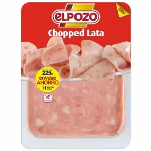 Chopped lata en lonchas ElPozo sin gluten 225 g.