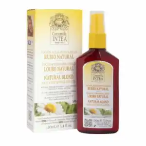 Loción camomila aclarante cabello rubio natural Intea 100 ml.