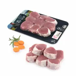 Medallones de solomillo de cerdo Círculo de Calidad Carrefour 245 g aprox